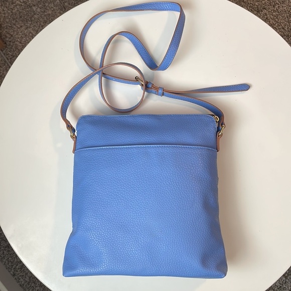 Anne Klein | Blue Tassel Crossbody Purse - Picture 7 of 7